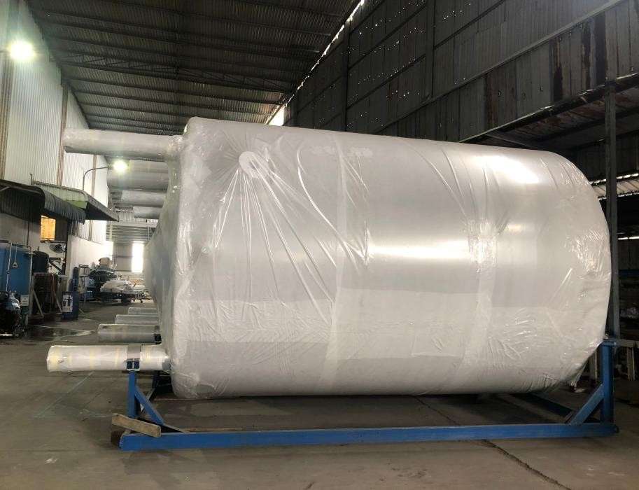 Stainless steel milk process tanks and CIP tanks fabrication